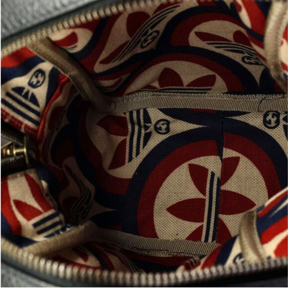 Gucci x Adidas Top Handle Bag Leather Mini