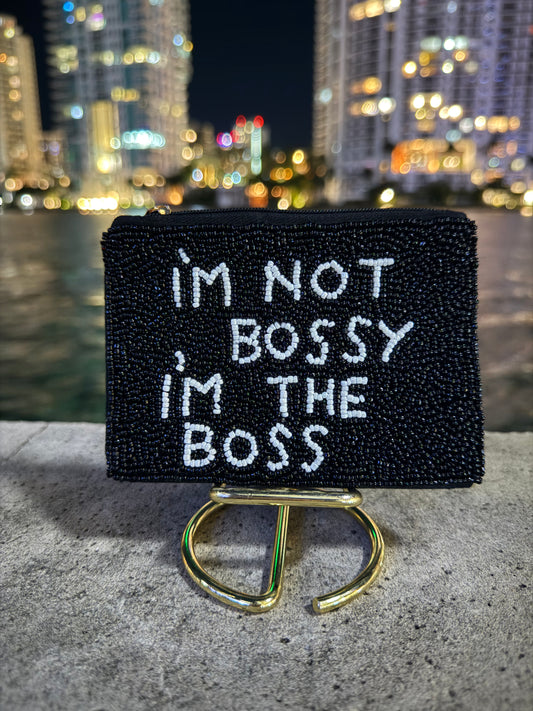 Bossy Beaded Pouch